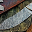 Premium Custom Damascus Steel Hunting and Skinning Knife - Korvel