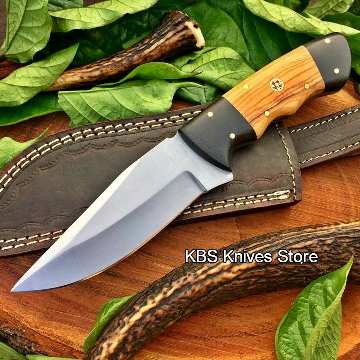Premium Full Tang D2 Steel Custom Hunting & Camping Knife - Korvel
