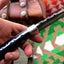 Premium Custom Damascus Bushcraft Skinner Knife with Micarta Handle - Korvel