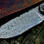 Premium Custom Damascus Steel Hunting and Skinning Knife - Korvel