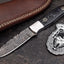 Premium Custom Damascus Steel Hunting Knife for Outdoor Adventures - Korvel
