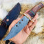 Artisan Crafted Hunting Knife with Elegant Walnut Handle - Korvel