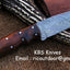 Artisan Crafted Damascus Steel Skinning Knife - Korvel
