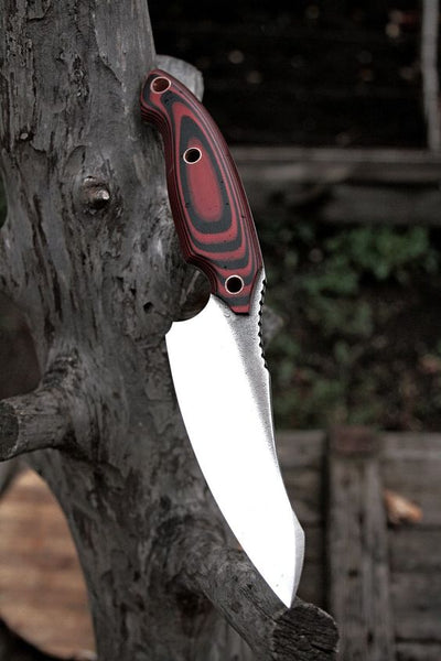 Premium Full Tang Handmade 1095 High Carbon Steel Survival Knife - Korvel