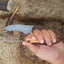 Exquisite Handcrafted Damascus Burchha Knife - Korvel