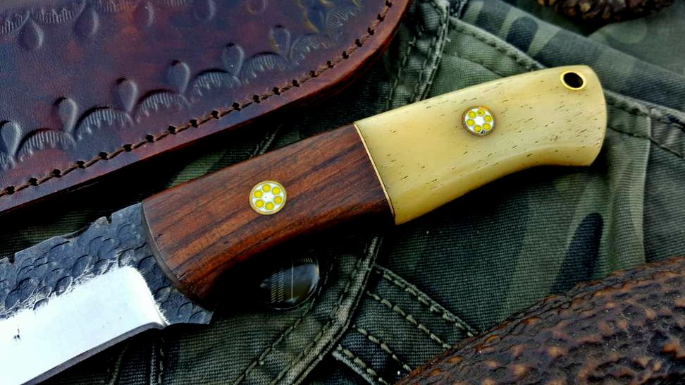 Premium Custom Hand Forged 1095 Steel Hunting Knife - Korvel