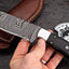 Premium Custom Damascus Steel Hunting and Camping Knife - Korvel
