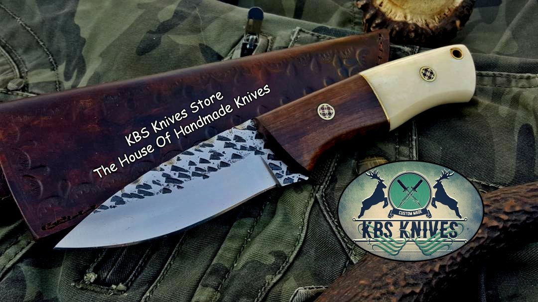 Artisan Crafted 1095 High Carbon Steel Hunting Knife - Korvel