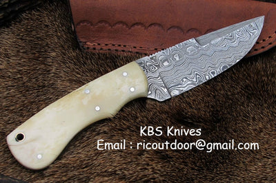 Premium Custom Fixed Blade Skinning Knife – 8 Inch Masterpiece - Korvel