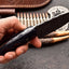 Premium Custom Handmade Wide Damascus Skinner Knife for Hunting - Korvel