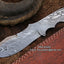 Premium Damascus Skinner Knife Blank Blade - Korvel