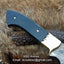 Premium 9-Inch Damascus Steel Hunting Knife with Buffalo Horn Grip | KBS Knives Store - Korvel