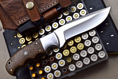 Premium 1095 High Carbon Steel Skinner Knife - Korvel