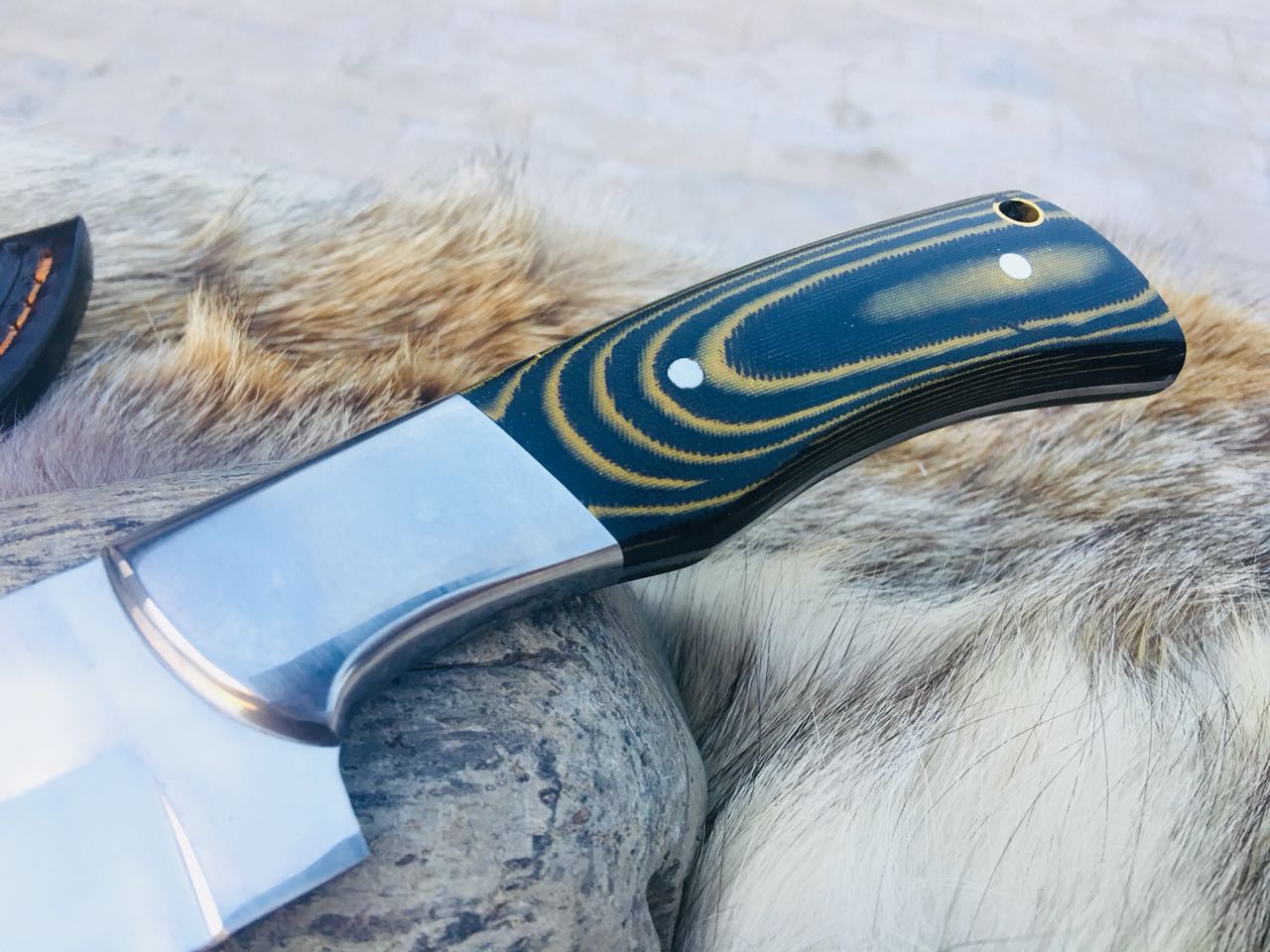 Premium Full Tang D2 Steel Chef's Knife - Custom Handmade - Korvel