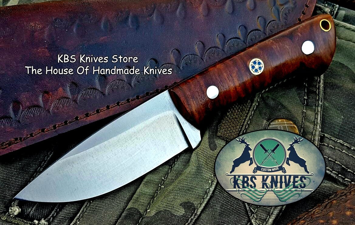 Premium Custom D2 Tool Steel Skinning Knife for Outdoor Adventures - Korvel