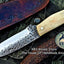 Artisan Forged 1095 High Carbon Steel Hunting Knife for Outdoor Adventures - Korvel