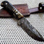Exquisite Handcrafted Damascus Steel Knife - Korvel