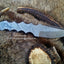 Artisan Crafted Damascus Steel Skinning Knife - Korvel