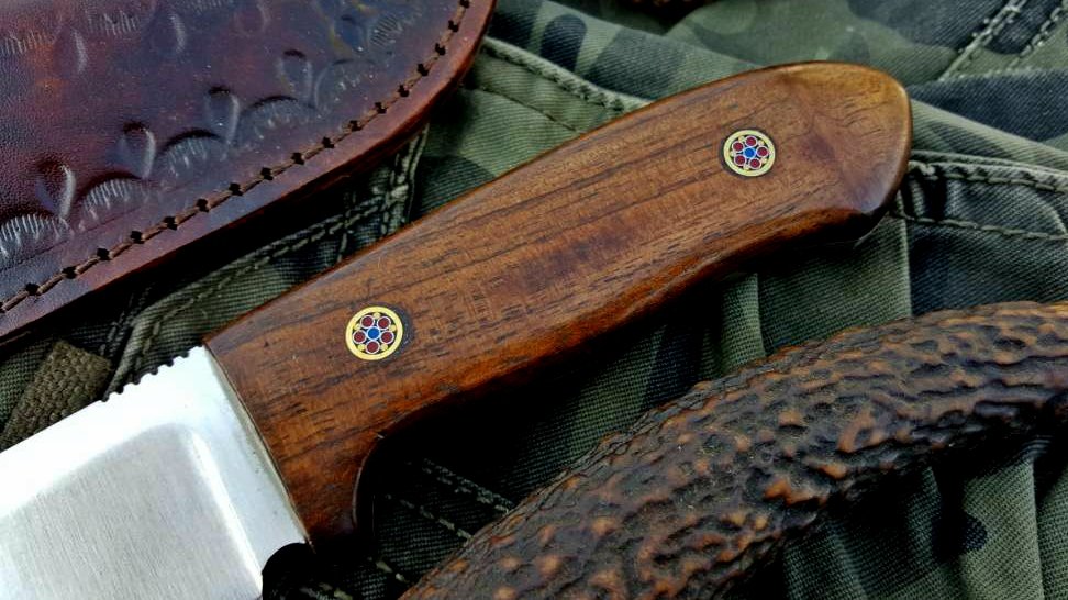 Premium Custom D2 Steel Skinning Knife for Outdoor Adventures - Korvel