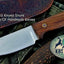 Premium Custom D2 Steel Skinning Knife for Outdoor Adventures - Korvel