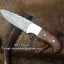 Ridgeback Hunter Custom Damascus Steel Knife - Ultimate Outdoor Companion - Korvel