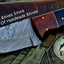 Premium Custom Damascus Steel Hunting and Skinning Knife - Korvel