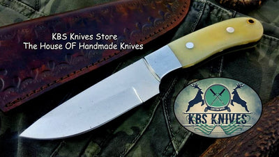 Premium Custom D2 Tool Steel Hunting & Skinning Knife - Korvel