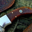 Artisan Crafted Damascus Steel Mini Skinner Knife - Korvel