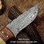 Artisan Crafted Damascus Steel Skinning Knife - Korvel