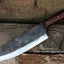 Premium Handcrafted Chef Knife with Rosewood Handle - Korvel