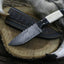 Premium Custom Damascus Steel Hunting and Skinning Knife - Korvel