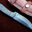 Premium Custom Damascus Steel Skinning Knife - Handcrafted Excellence - Korvel