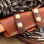 Premium Damascus Steel Hunting Knife with Olive Wood Handle - Korvel