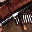 Premium Custom Deer Hunting Knife with Exquisite Damascus Steel Blade - Korvel
