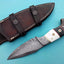 Premium Custom Damascus Steel Hunting Knife - Hunter's Edge by KBS Knives - Korvel