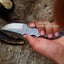 Artisan Crafted Damascus Steel Skinning Knife - Korvel