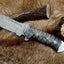 Premium Handmade Damascus Tactical Knife - Korvel