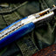 Exquisite Custom Damascus Steel Folding Pocket Knife - Korvel