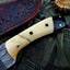 Artisan Crafted Damascus Steel Hunting Knife - Korvel