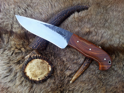 KBS Knives: Premium Custom Hand-Forged Hunting Knife | 10-Inch 1095 Steel - Korvel