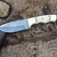 Artisan Crafted Damascus Steel Hunting and Skinning Knife - Korvel