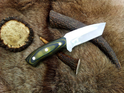 Premium D2 Steel Tanto Blade Knife for Outdoor Adventures - Korvel