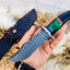 Artisan Crafted Damascus Steel Hunting Knife for Outdoor Adventures - Korvel