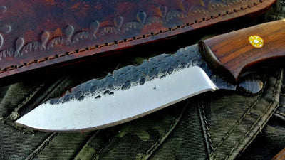 Premium Custom Hand Forged 1095 Steel Hunting Knife - Korvel