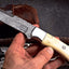 Premium Handmade Damascus Steel Hunting Knife - Korvel