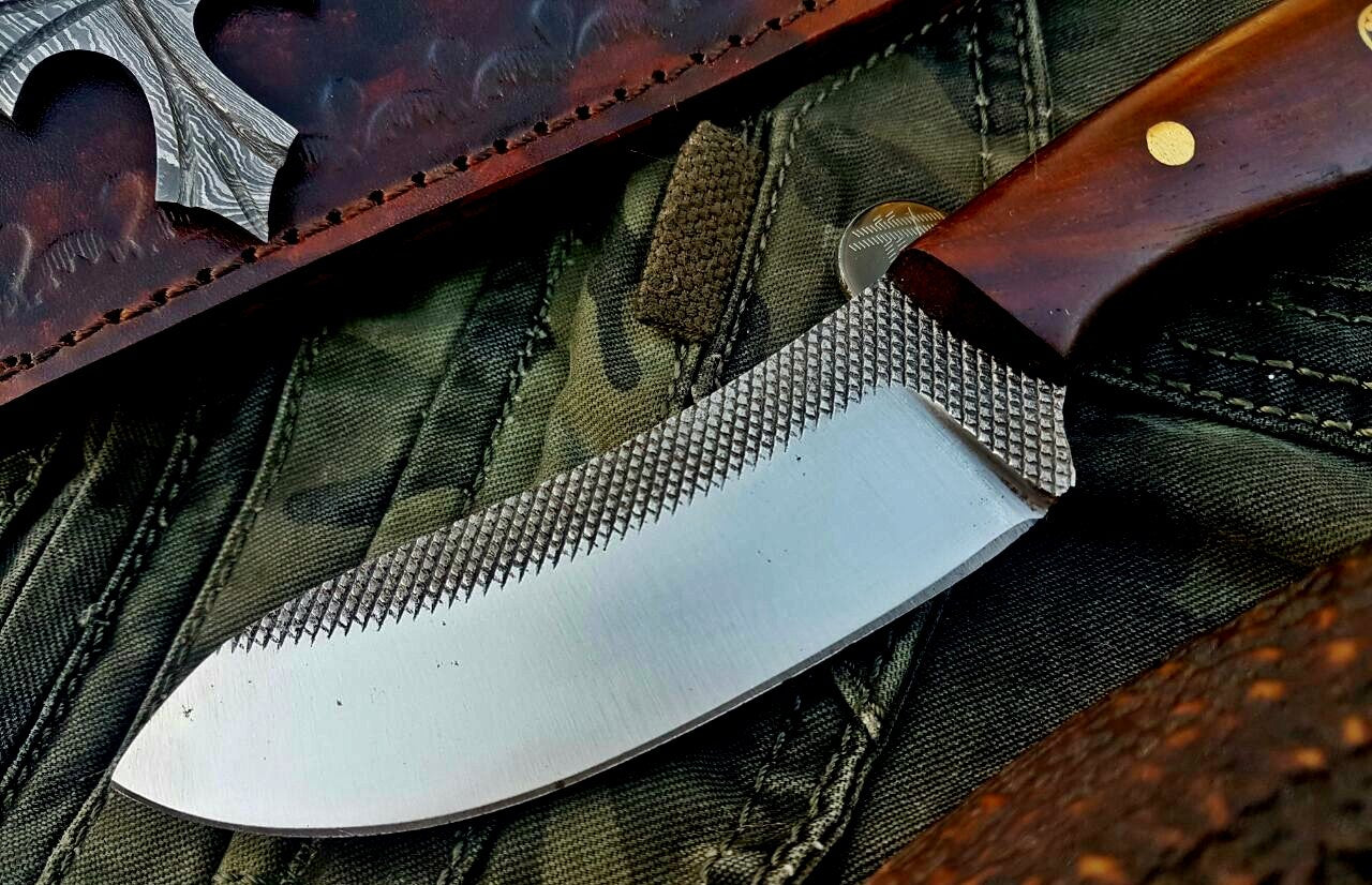 Premium Custom Handmade Tool Steel Hunting and Skinning Knife - Korvel