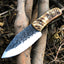 Premium Handmade Full Tang 1095 Steel Skinner Knife with Leather Sheath - Korvel
