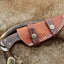 Premium Damascus Steel Skinning Knife with Rosewood Handle - 7.5-inch Precision Tool - Korvel