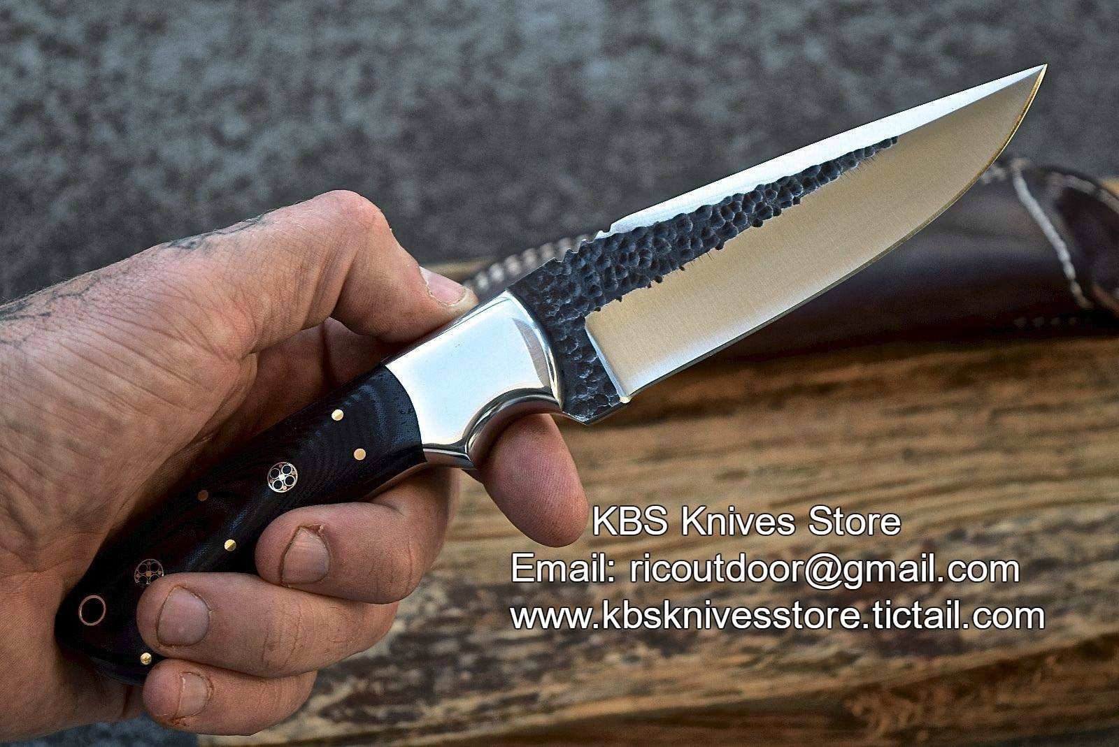 Premium Handcrafted D2 Steel Skinning Knife - Korvel
