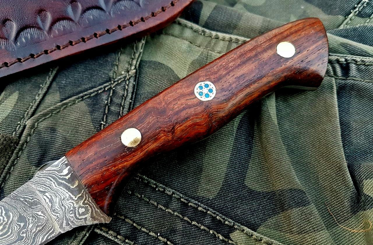 Artisan Crafted Damascus Steel Flexible Boning Knife - Korvel